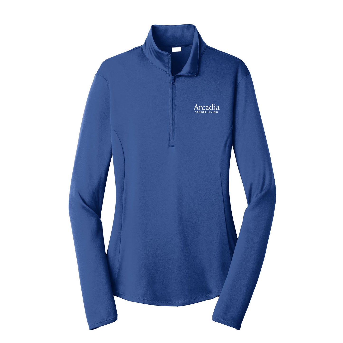 Ladies 1/4 Zip THIN Fleece Jacket